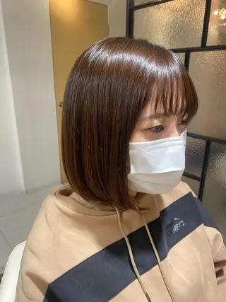 ショート 安永 涼のヘアスタイル