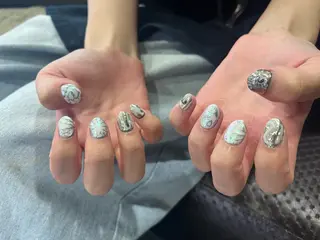 ネイル 海外girl🤎 透明感ベージュmaoのその他イメージ