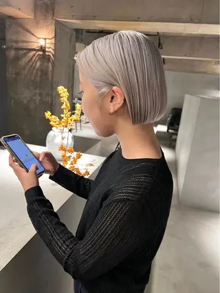 ショート 大石 明葉のヘアスタイル