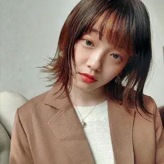 ショート カラー 髪質改善/ブリーチ 田代 龍我のヘアスタイル