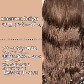 セミロング カラー 【美髪特化 髪質改善サイトウ】のヘアスタイル