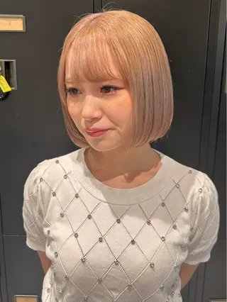 ショート カラー LUCK 本厚木店のヘアスタイル