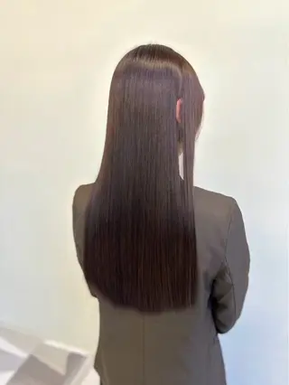 ロング 🪐韓国／グレージュ ／ ｓａｋｕｒａ☽⋰のヘアスタイル