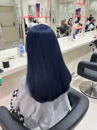 セミロング カラー 💟RINNA 艶カラー💟のヘアスタイル