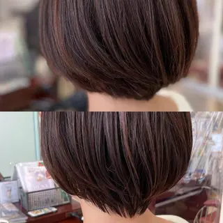 ショート カラー パーマ メンズ キッズ マツエク・マツパ sara 荒井店のヘアスタイル