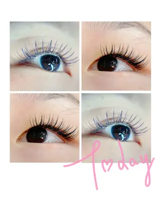 マツエク・マツパ claiMii-クレイミー-所属・claiMii -クレイミー-のマツエク・マツパデザイン