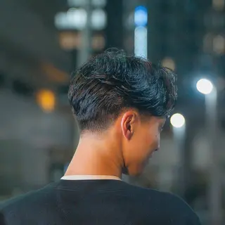 ショート カラー パーマ メンズ 🔗メンズサロン🔗 Kieのヘアスタイル