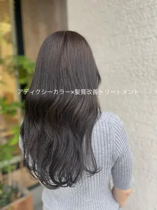 ロング no4ナチュラル戸祭所属・山越 美裕樹のヘアスタイル