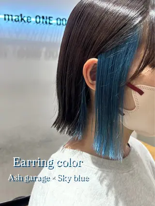 ショート カラー レイヤー🍑透明感 カラー🤎AKARIのヘアスタイル