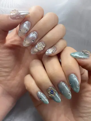 ネイル BLACK VELVET 24所属・BLACKVELV ET(YUME)のネイルデザイン