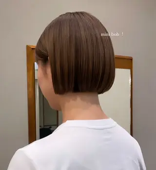 ショート tete nico所属・似合わせ/ヘアカラー nanami🌸のヘアスタイル