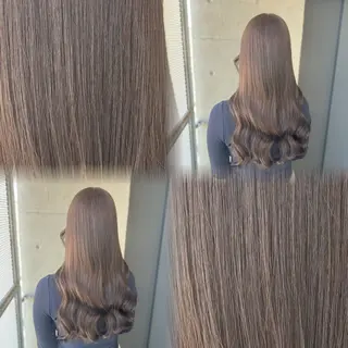 ロング カラー 髙橋 李里亜のヘアスタイル