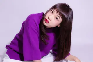 セミロング 大久保 結加のヘアスタイル