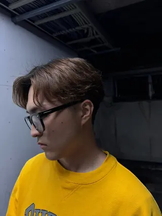 パーマ メンズ 田中 大空のヘアスタイル