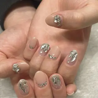 ネイル 【Zina京都駅前】 きぬがわ らむのネイルデザイン