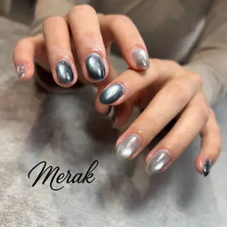 ネイル nagaoフィルイン パラジェル長さだしのネイルデザイン