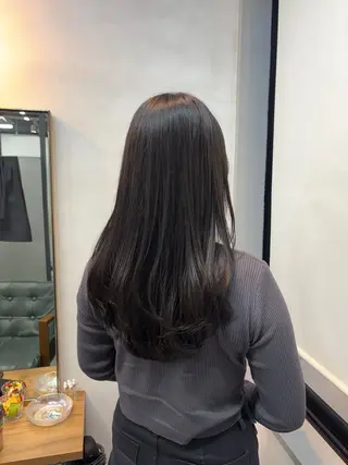 ロング カラー ヤマナカ エリカのヘアスタイル