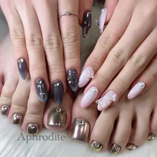 ネイル Aphrodite パラジェル認定サロンのネイルデザイン