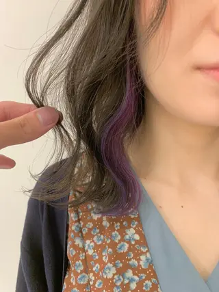 セミロング カラー 髪質改善will hairdesignのヘアスタイル