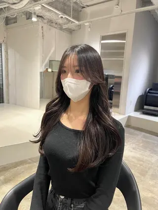 ロング 店長/レイヤーカット /大東悠生のヘアスタイル