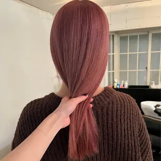 ロング カラー レイヤー/ベージュ mikuのヘアスタイル