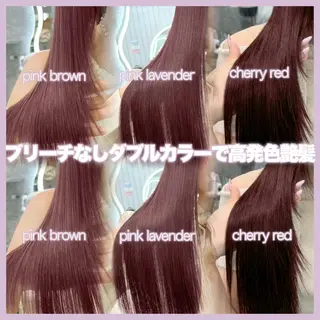 カラー ロング GLROW 大宮 ANNEXのヘアスタイル