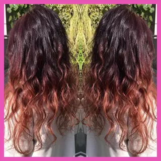 ロング カラー 推しヘア🎀 NATSUNEのヘアスタイル