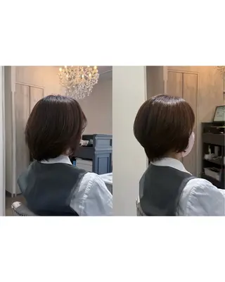 ショート 🎀RUI/髪質改善 /美髪矯正/艶カラーのヘアスタイル