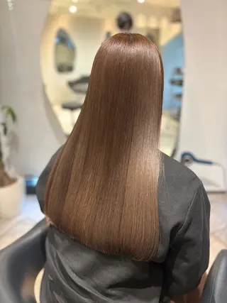 ロング Nyne所属・🍀失敗しない 縮毛矯正熊谷竜馬🍀のヘアスタイル