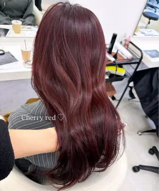 ロング カラー ヘアアレンジ momo /レイヤー/暖色のヘアスタイル