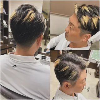 ショート メンズ 中島 剛のヘアスタイル
