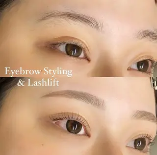 アイブロウ 小笠原🩰 垢抜け眉/束感まつげのマツエク・マツパデザイン