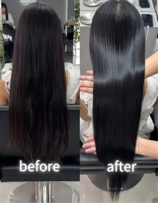 ミディアム 🐣長野英聡/縮毛 矯正/髪質改善🐣のヘアスタイル