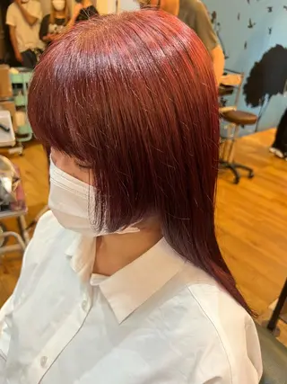 ロング 須永 優希のヘアスタイル
