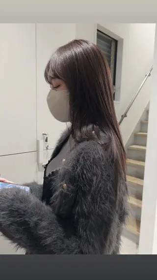 カラー miyu  / 柔らかい透明感カラーのヘアスタイル