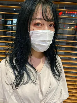 ロング カラー ヘアアレンジ パーマ指名No1 /namiのヘアスタイル