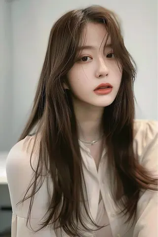 セミロング 最新ケアカラー 髪質改善YUTOのヘアスタイル