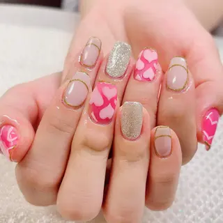 ネイル 🤎🧸 Aya 🧸🤎のネイルデザイン