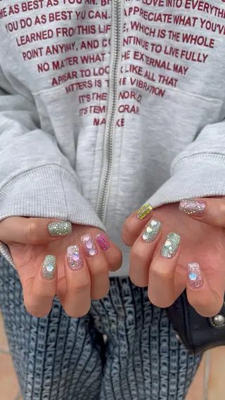 ネイル 🎀Earth chihiro🤍のネイルデザイン