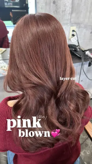ミディアム amy .のヘアスタイル