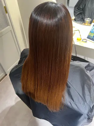 ロング 銀座/ストレート髪質 改善/カラー/ひよりのヘアスタイル