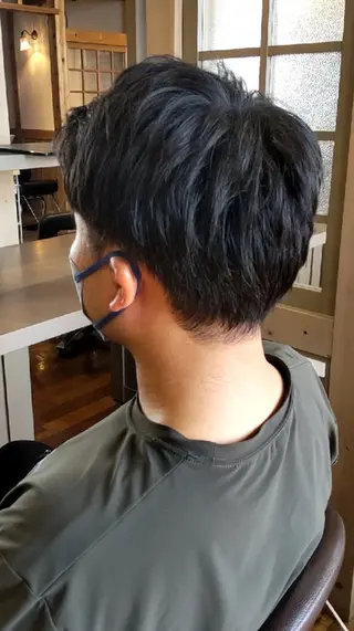 メンズ もり はなののヘアスタイル