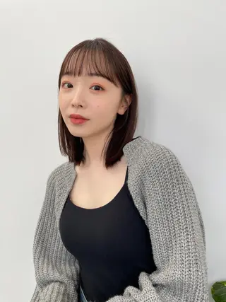 ミディアム HINA🎀韓国ヘア / アイリストのヘアスタイル
