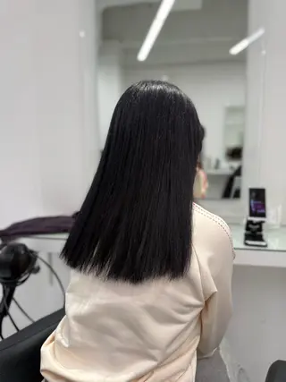 カラー ブリーチなし透明感 💗RYOTAのヘアスタイル
