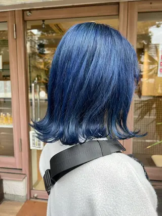 ミディアム カラー salowin渋谷square所属・💫メンズ特化💫 クロカワリュウセイのヘアスタイル