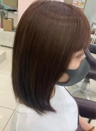 カラー 長谷 朋美のヘアスタイル