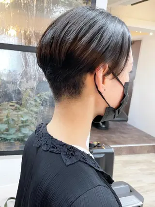 ショート Repos SENDAI所属・⭐️バッサリカット モデル募集⭐️佐野のヘアスタイル