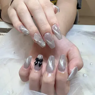 ネイル 🎀nana🫧 ワンホンネイル🎀のネイルデザイン