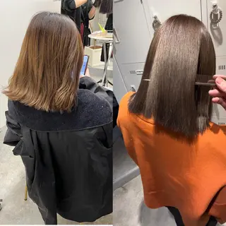 ミディアム カラー sia所属・縮毛矯正🪞 髪質改善特化谷名勇輝のヘアスタイル