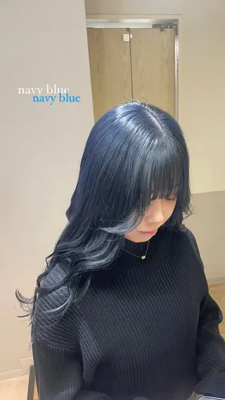 ロング カラー ayano / 透明感・くすみカラーのヘアスタイル